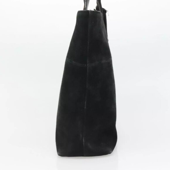 GUCCI Hand Bag Suede Black 002 2113 0475 Auth - Picture 9 of 16